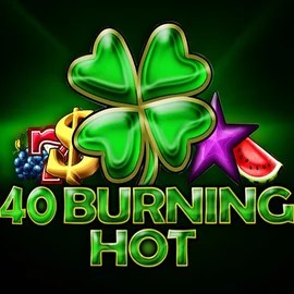 40 Burning Hot logo by Amusnet Interactive Scooore Casino