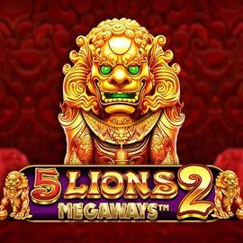 5 Lions Megaways 2 logo by Pragmatic Play at Scooore Casino