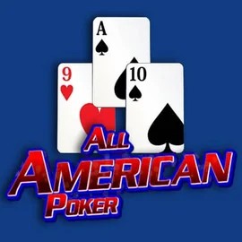 Official Table Games logo: All American Poker by RTG (Reel Time Gaming) at Scooore Casino