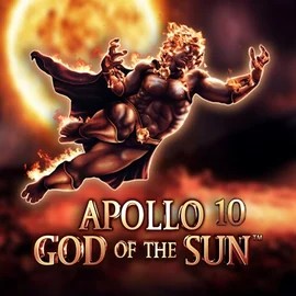Official Slots logo: Apollo God of the Sun by Novomatic at Scooore Casino
