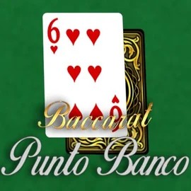 Baccarat - Punto Banco slot logo by Red Tiger Gaming at Scooore Casino