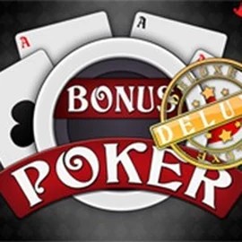 Official Table Games logo: Bonus Poker Deluxe - 3 Hands by RTG (Reel Time Gaming) at Scooore Casino