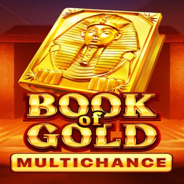 Book of Gold Multichance by Playson, showcased at scooorecasinoo.com – game logo