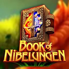 Book of Nibelungen online game logo by Swintt on scooorecasinoo.com