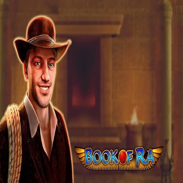 Book of Ra logo – Slots by Greentube at Scooore Casino