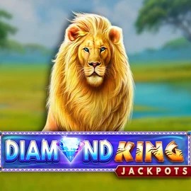 Diamond King Jackpots slot icon by SpinPlay Games, available at Scooore Casino