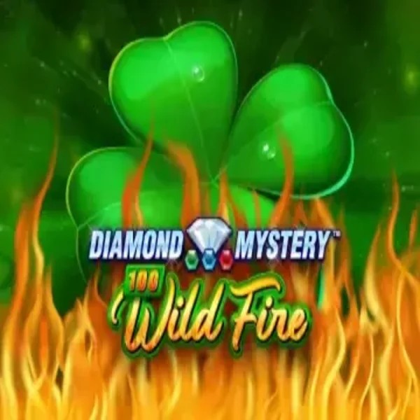 Official Slots logo: Diamond Mystery 100 Wild Fire by Greentube at Scooore Casino