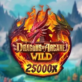 Dragons of Arcane Wild logo – Slots by Foxium at Scooore Casino
