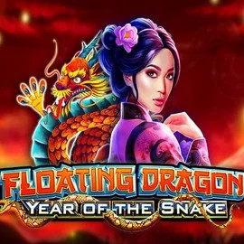 Floating Dragon Year of the Snake slot icon by Pragmatic Play, available at Scooore Casino