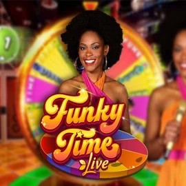 Funky Time game by Evolution – logo hosted on Scooore Casino