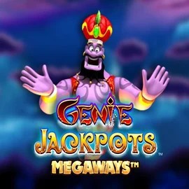 Genie Jackpots Megaways game by Blueprint Gaming – logo hosted on Scooore Casino