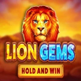 Lion Gems Hold and Win logo – Slots by Playson at Scooore Casino