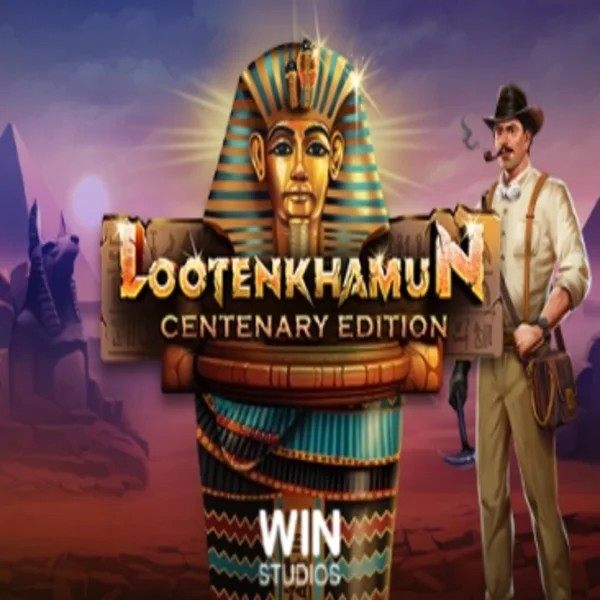 Loot'en Khamun the Dead Sea Scrolls logo by Win Studios Scooore Casino