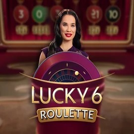 Lucky 6 Roulette logo by Pragmatic Play Scooore Casino