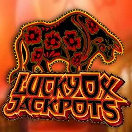 Official Jackpots logo: Lucky Ox Jackpots by Rival at Scooore Casino