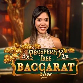 Prosperity Tree Baccarat by Evolution, showcased at scooorecasinoo.com – game logo