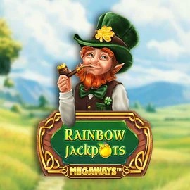 Rainbow Jackpots Megaways slot icon by Red Tiger Gaming, available at Scooore Casino