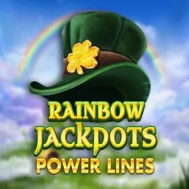 Rainbow Jackpots Power Lines casino game by Red Tiger Gaming – featured logo at Scooore Casino