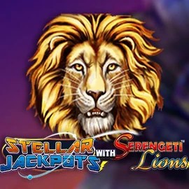 Try Stellar Jackpots with Serengeti Lions slot by Lightning Box Game on scooorecasinoo.com – logo image
