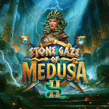 Slots logo of Stone Gaze of Medusa 2 from Stakelogic at Scooore Casino