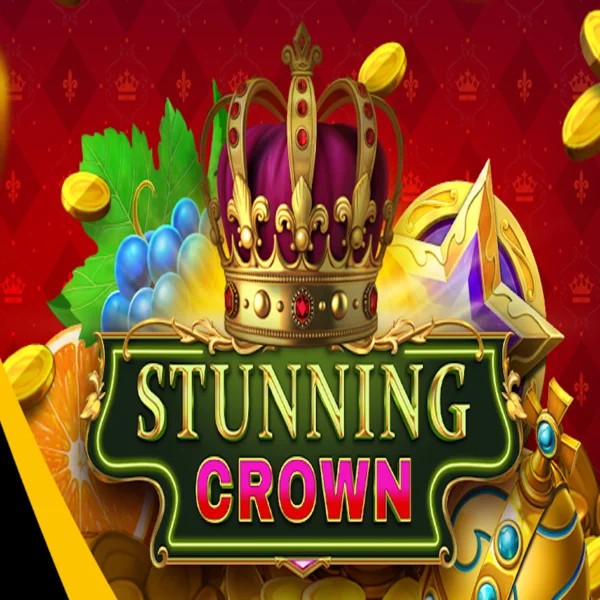 Stunning Crown online game logo by BF Games on scooorecasinoo.com