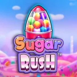 Sugar Rush game by Pragmatic Play – logo hosted on Scooore Casino