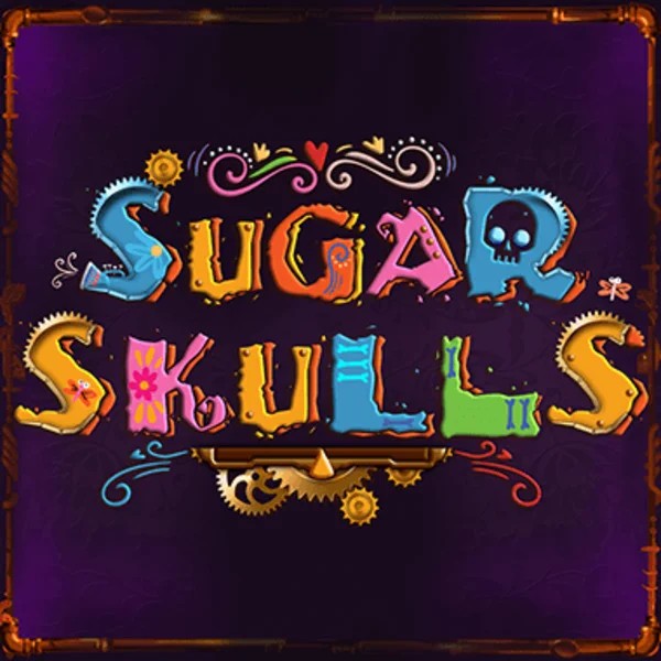 Sugar Skulls logo by Booming Games at Scooore Casino