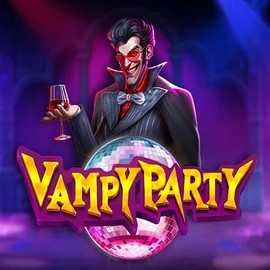 Vampy Party logo by Pragmatic Play at Scooore Casino