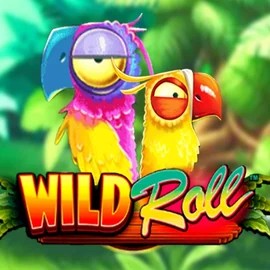 Wild Roll online game logo by Playtech on scooorecasinoo.com